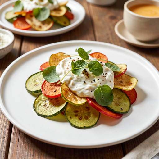 Vegetable chips with creamy sorrel and cheese dip - photo 1
