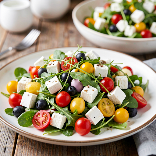 Easter Greek salad with feta and a spring twist - photo 1