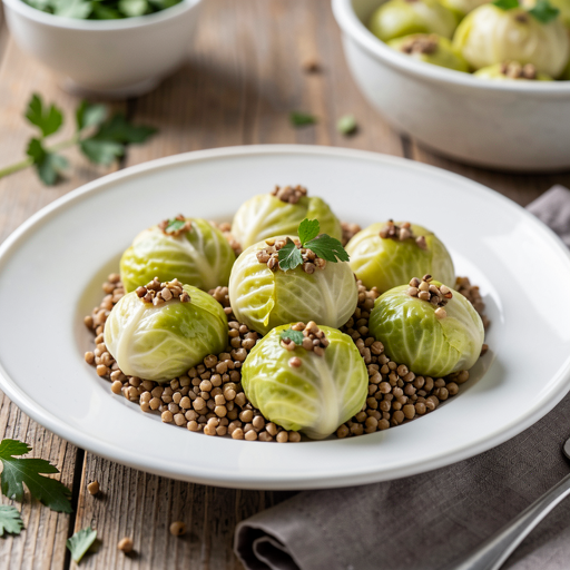 Cabbage Rolls with Young Cabbage and Buckwheat Groats - photo 1