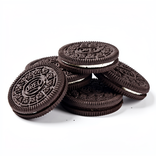 Ciasteczka czekoladowe (np. oreo bez nadzienia lub podobne)