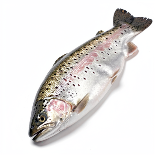 Fresh trout fillet