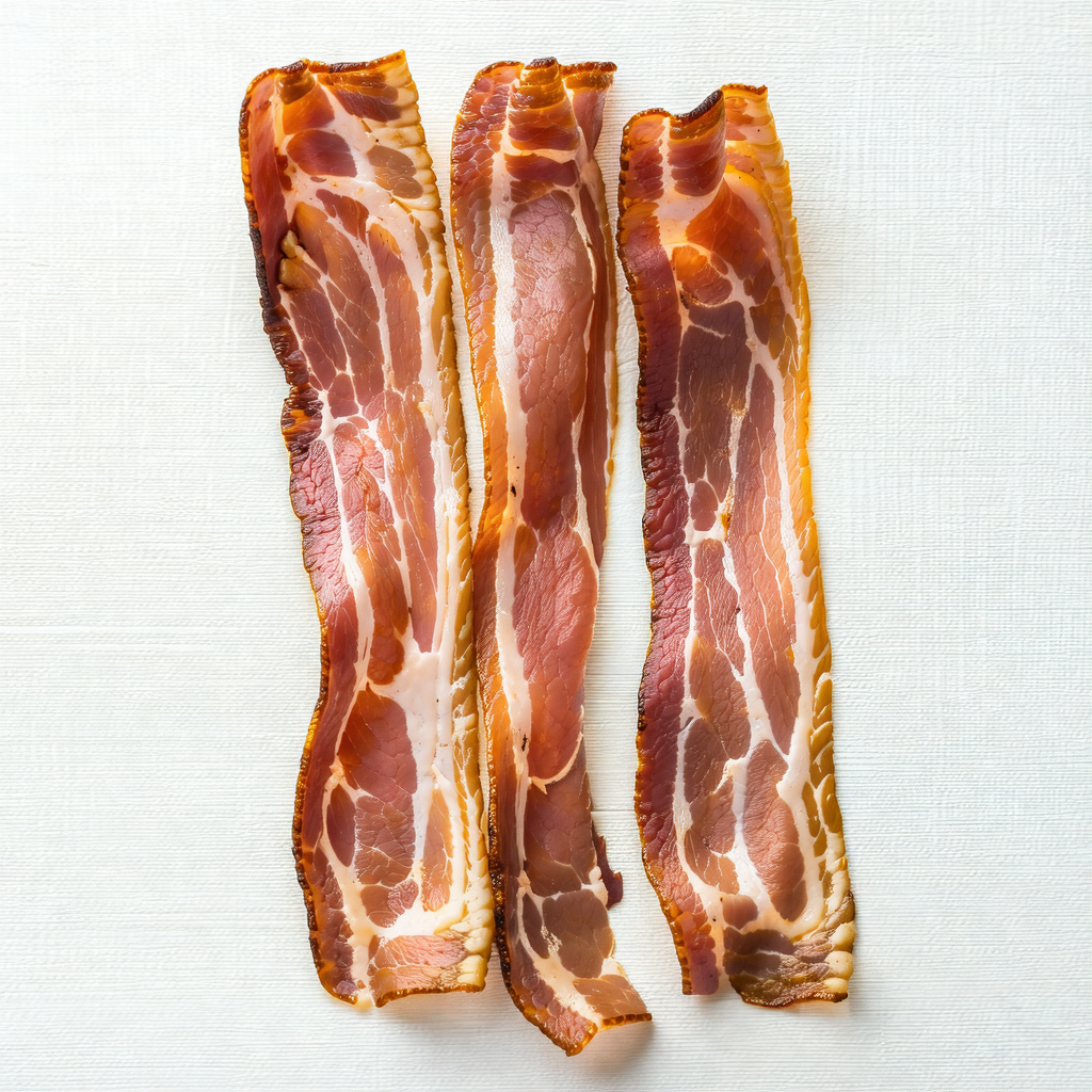 Pancetta or smoked bacon