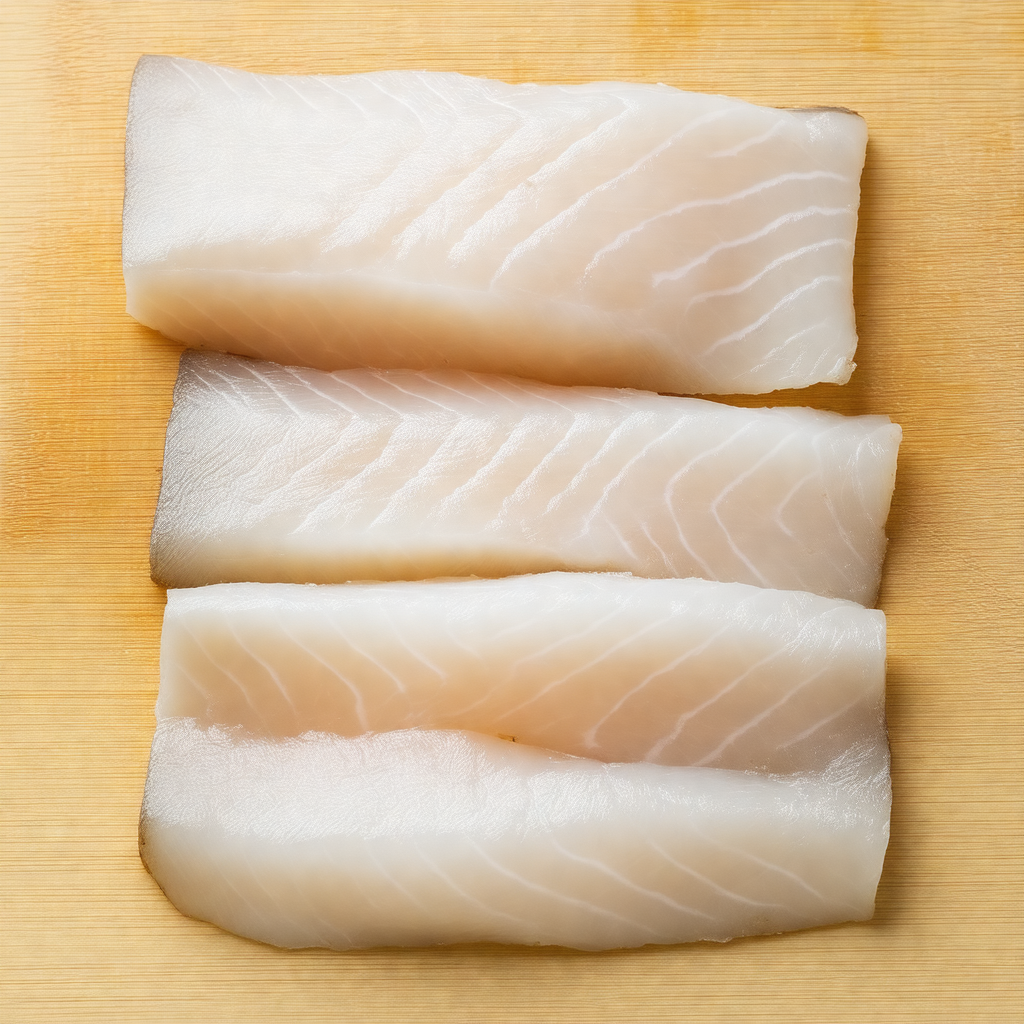 Filet z białej ryby morskiej (np. dorsz, polędwica z dorsza, dorada, labraks)