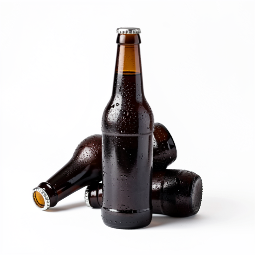 Non-alcoholic dark beer