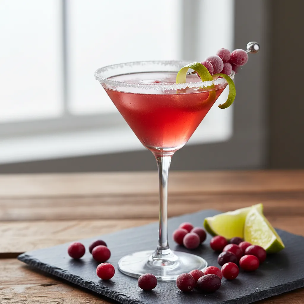 Drink Cosmopolitan z żurawiną