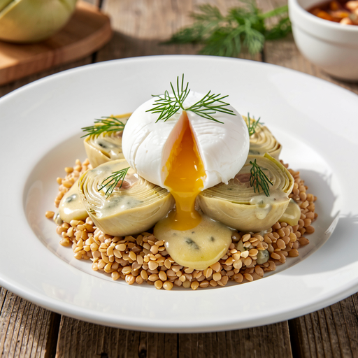 Artichokes with Eggs Polish Style - photo 1