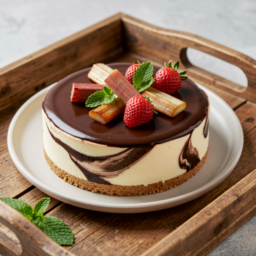 Recipe for: Chocolate and Fruit Cheesecake (Polish-Modern) - photo 1