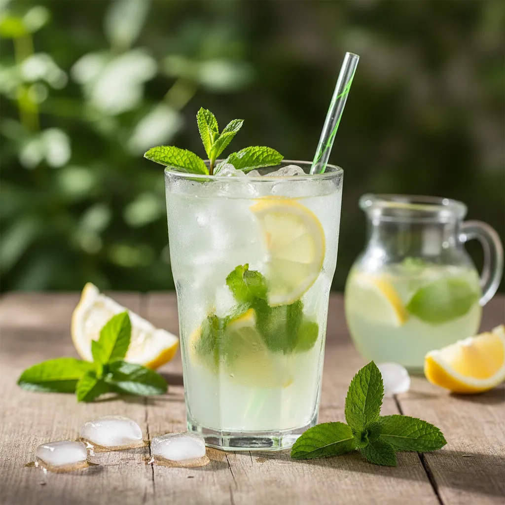 Przepis na: Orzeźwiająca Lemoniada z Miętą - zdjęcie 1