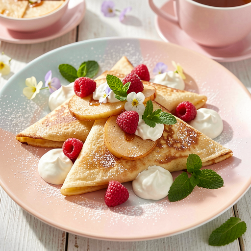 Princess Pancakes with Fruits - photo 1