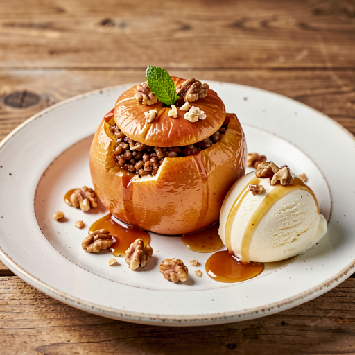 Baked Apples with Cinnamon and Nuts - photo 1