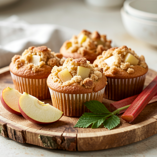 Apple Muffins with a Delicate Crumble - photo 1