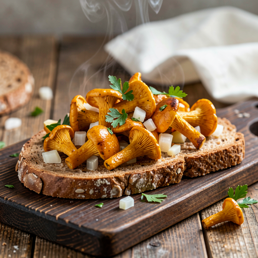 Kurki z czosnkiem i masłem - zdjęcie 1