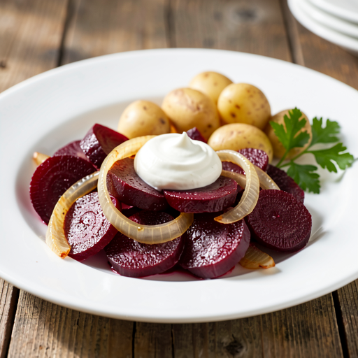 Sautéed Beets with Onions - photo 1