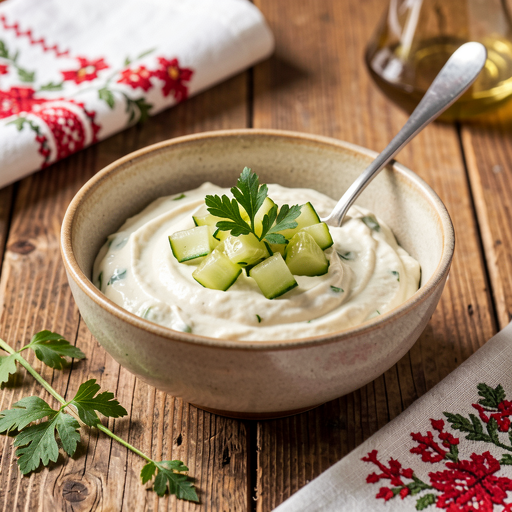 Recipe for: Tartar sauce with pickled cucumber - photo 1