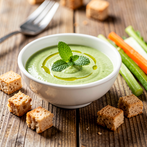 Recipe for: Minted Green Pea Sauce - photo 1