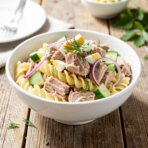 Pasta salad with tuna - photo 1