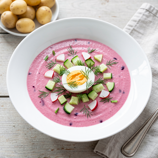 Chłodnik z botwinki - zdjęcie 1