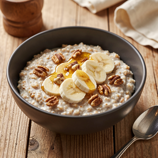 Oatmeal with Banana and Honey - photo 1
