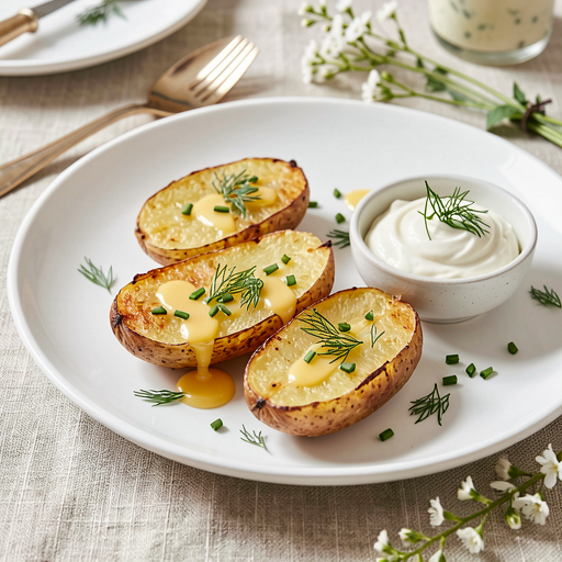 Baked Potatoes with Dill (Breakfast) - photo 1