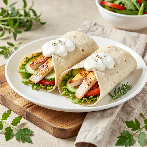 Chicken and Lettuce Wraps - photo 1