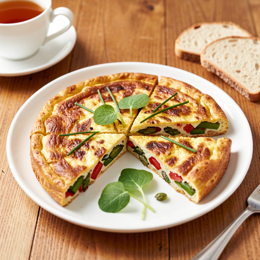 Asparagus and Bell Pepper Frittata - photo 1