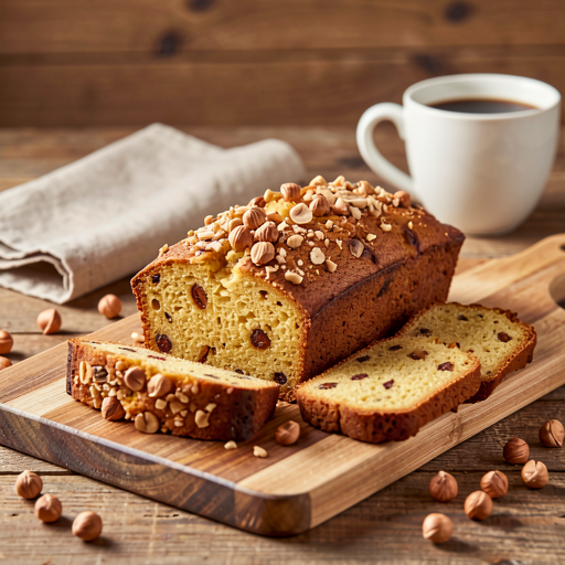 Banana bread with crunchy nuts - photo 1