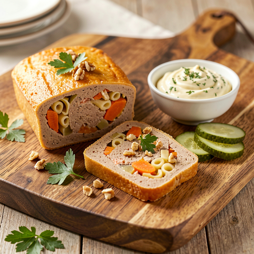 Pâté with pasta and vegetables (Polish-modern) - photo 1