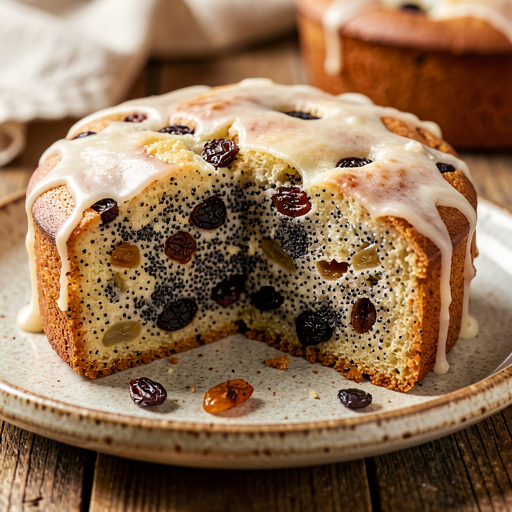 Poppy Seed Roll with Dried Fruits (Traditional, Yeast) - photo 1