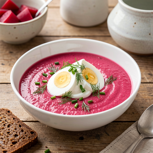 Chilled Young Beetroot Soup - photo 1