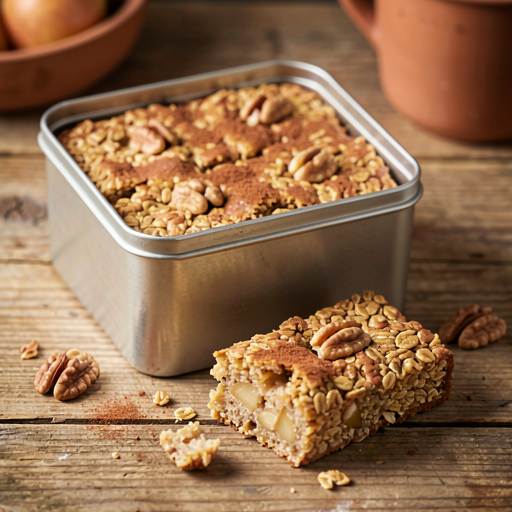 Oat bars with apple - photo 1