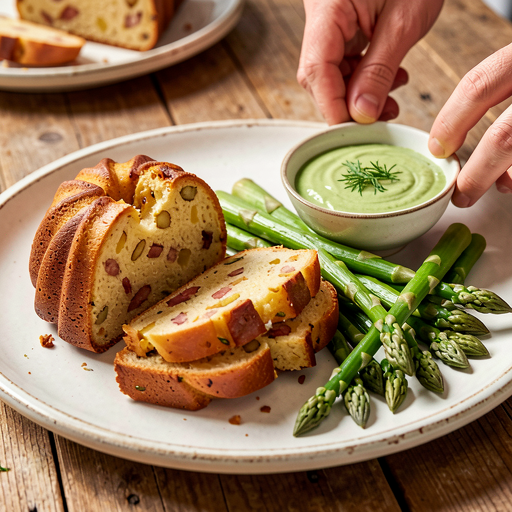 Recipe for: Spring Potato Babka with Bacon and Asparagus - photo 1