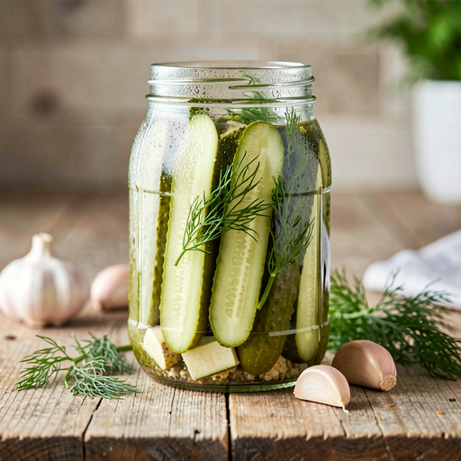 Recipe for: Lightly Salted Cucumbers (Traditional, Homemade) - photo 1