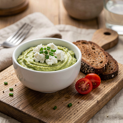 Recipe for: Avocado and Cottage Cheese Pasta - photo 1