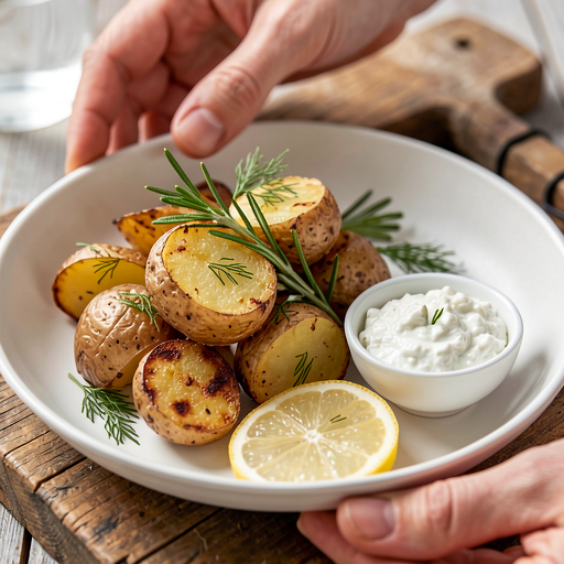 Recipe for: Herb Roasted Potatoes (Polish-Modern Snack) - photo 1