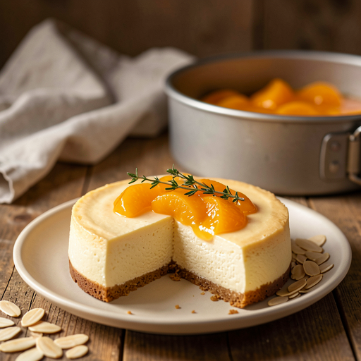 Recipe for: Peach Cheesecake (Polish-Modern) - photo 1