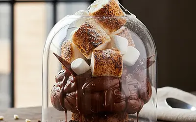 Marshmallow Sky on Chocolate Clouds