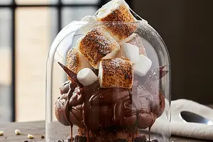 Marshmallow Sky on Chocolate Clouds