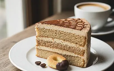 Cappuccino Cake 'Velvety Moment'