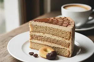 Cappuccino Cake 'Velvety Moment'