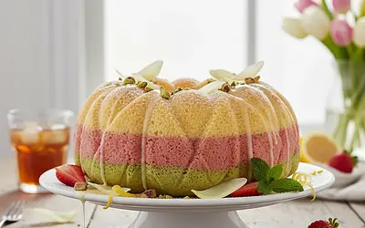 Wiosenna Babka Tulipan z Trzema Smakami