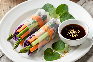 Vegetable spring rolls