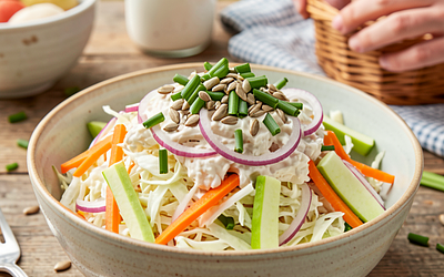 Coleslaw wiosenny na majówkę