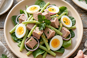 Tuna and Green Bean Salad (for May Day)