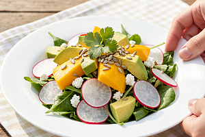 Mango and Avocado Salad for May Day