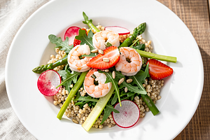 Shrimp and Arugula Salad