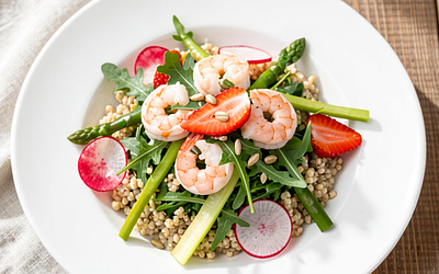 Shrimp and Arugula Salad