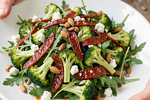 Broccoli and Sun-Dried Tomato Salad