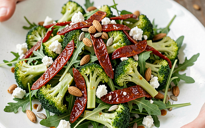 Broccoli and Sun-Dried Tomato Salad