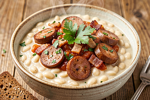 Breton Beans with Sausage