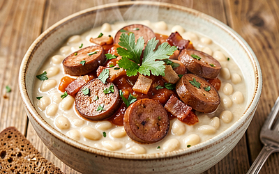 Breton Beans with Sausage